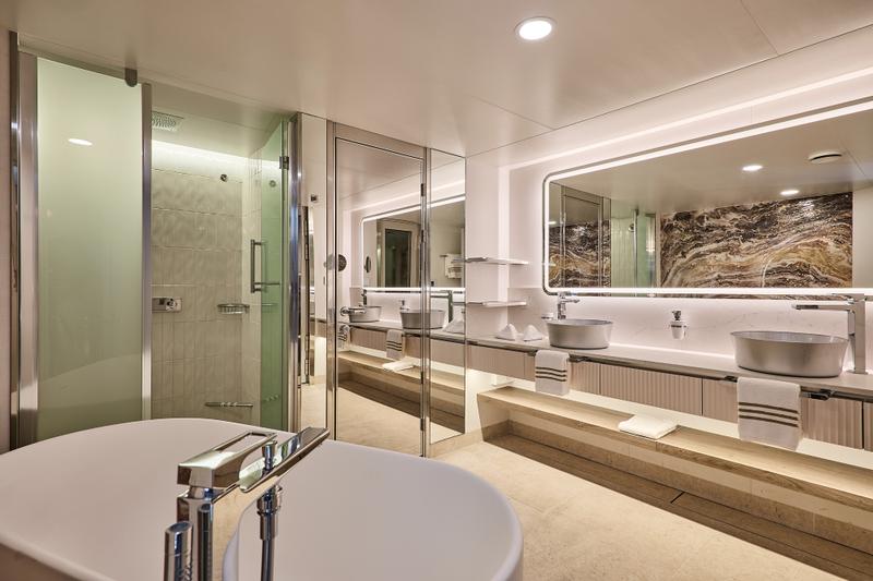 Große Freiheit Suite Badezimmer Mein Schiff Relax & Flow